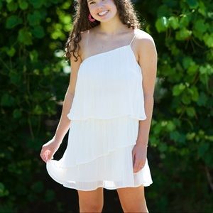 Princess Polly One Shoulder Tiered Dress